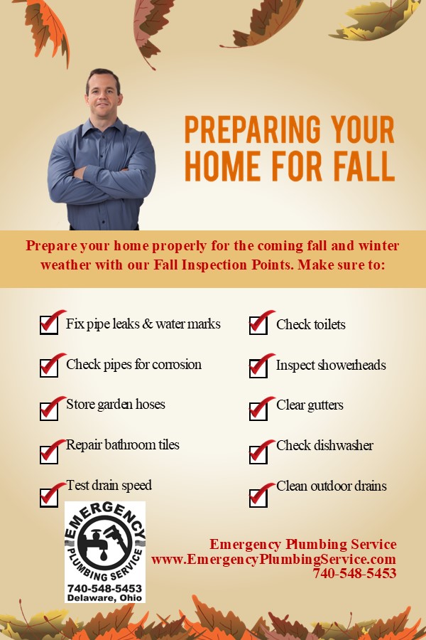 Preparing Your Home For Fall 12 Fall Plumbing Checklist