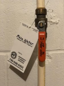 Summer Plumbing Tips 3 a home's main water shut off valve