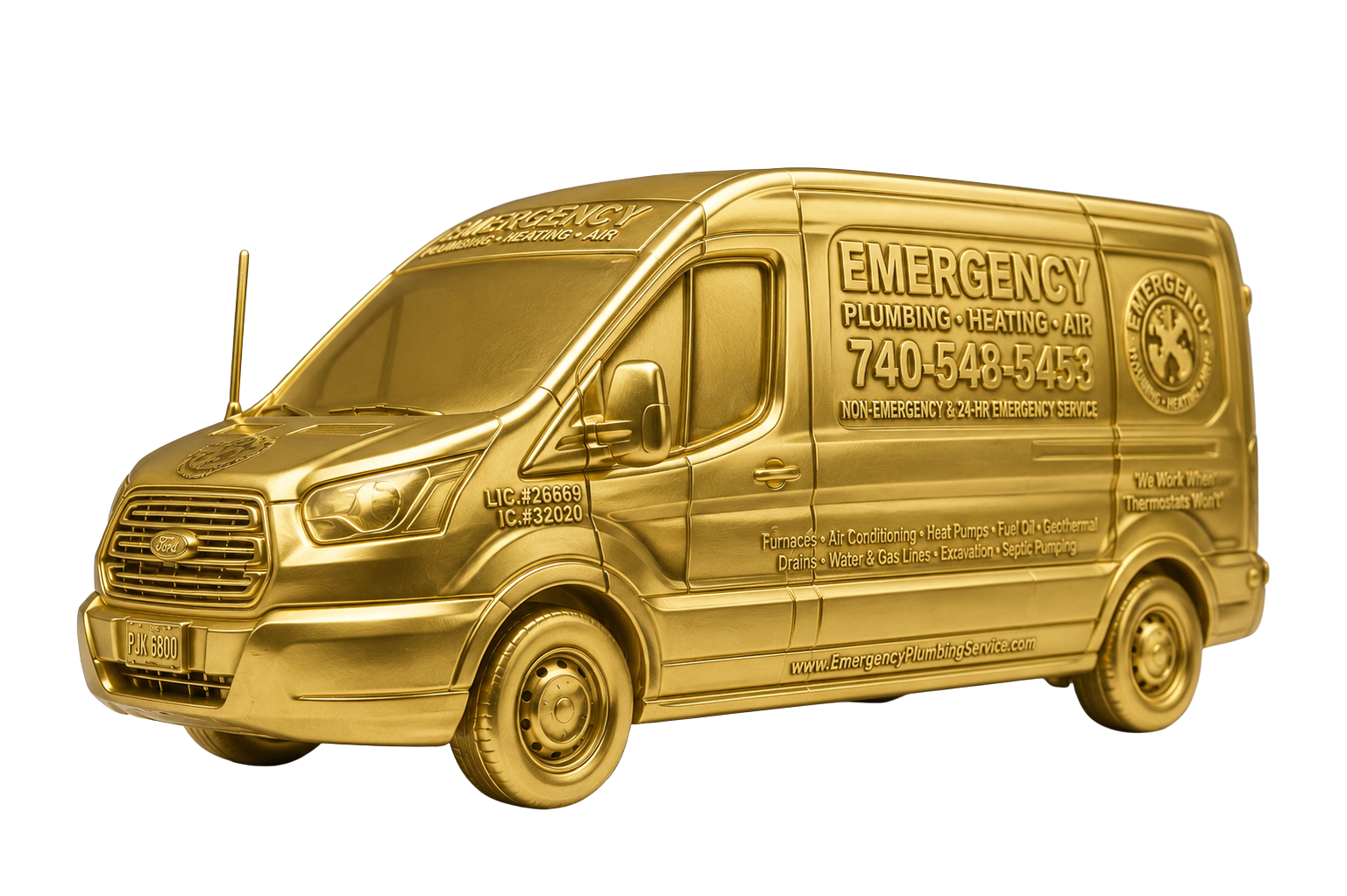 golden truck